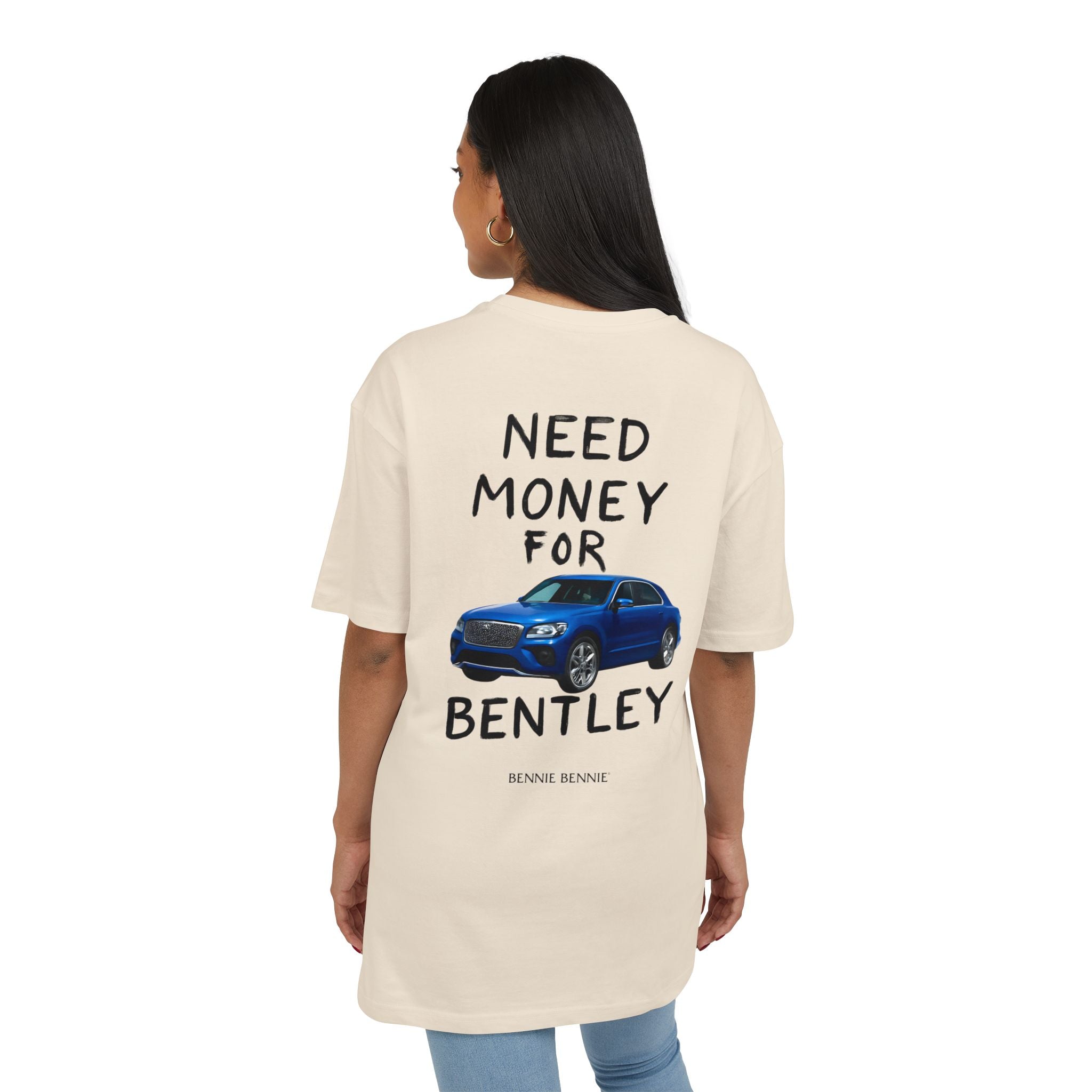 Need Money For Bentley. - Heavy Oversize T-Shirt
