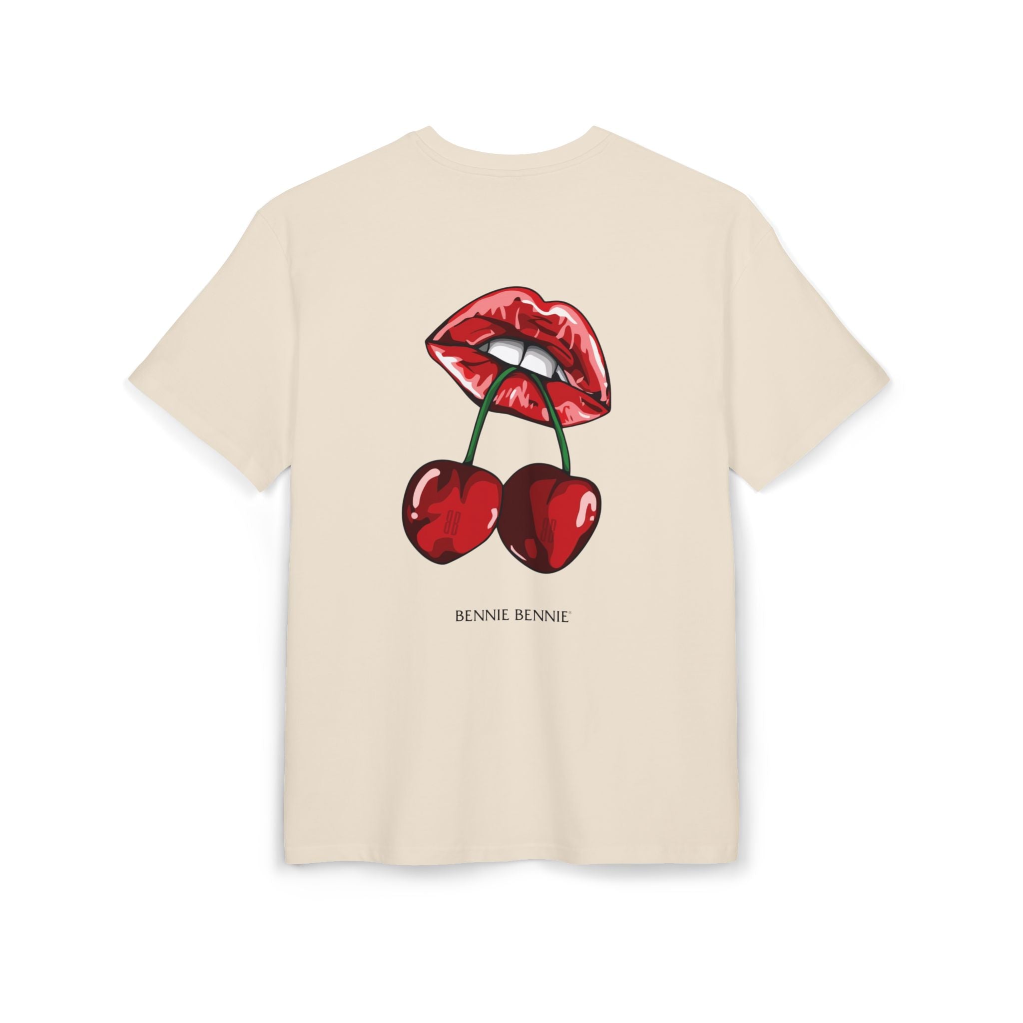 Cherry Lips. - Heavy Oversize T-Shirt
