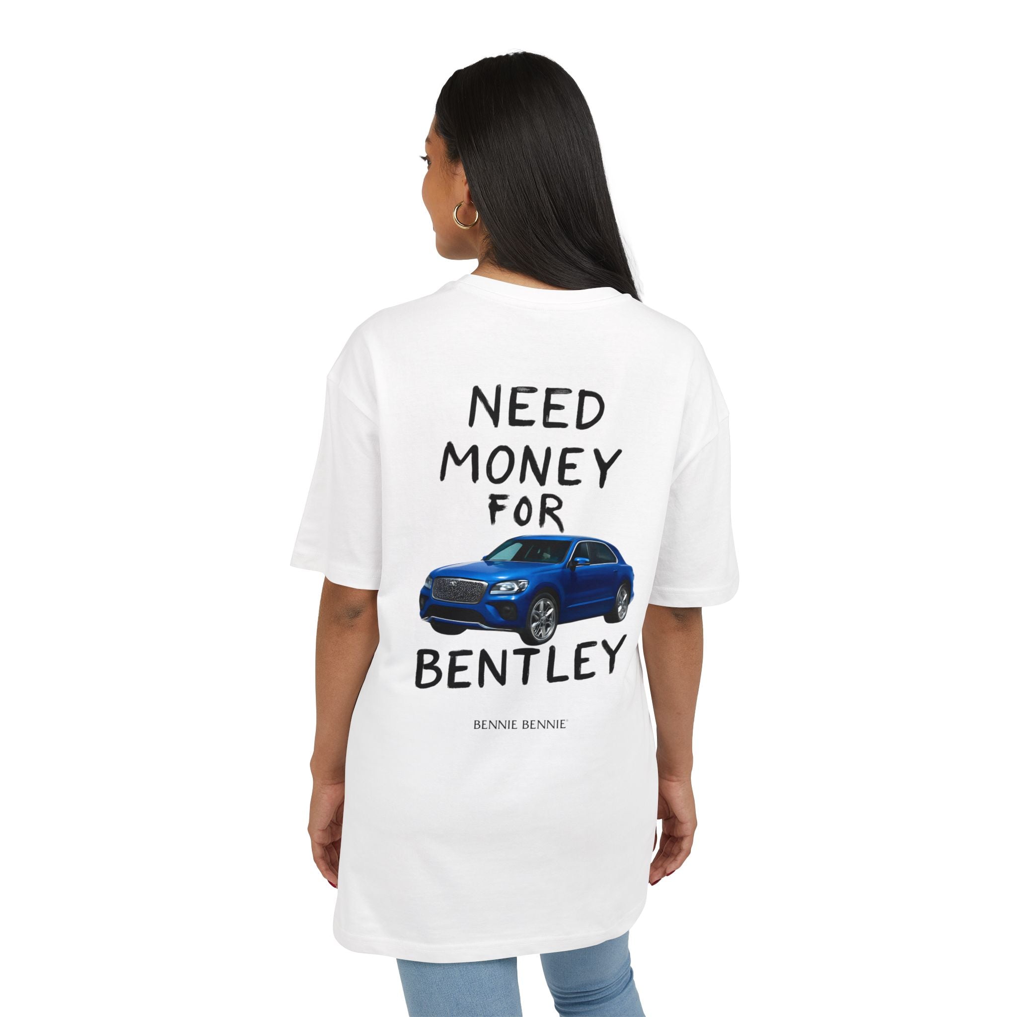Need Money For Bentley. - Heavy Oversize T-Shirt